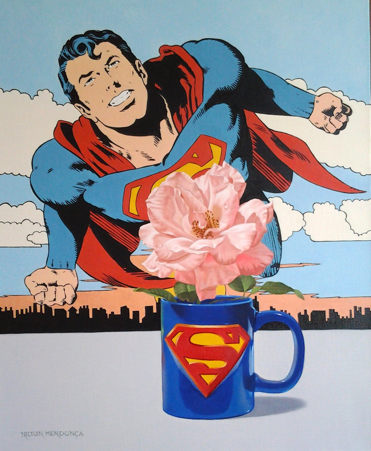 A caneca do Superman